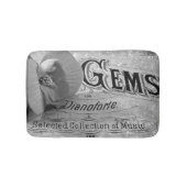 Begonia Pareltjes Pianoforte Badmat (Voorkant)