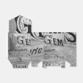 Begonia Pareltjes Pianoforte Bedankdoosjes (Uitgevouwen)