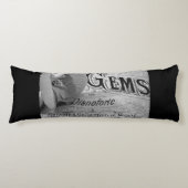 Begonia Pareltjes Pianoforte Lichaamskussen (Voorkant)