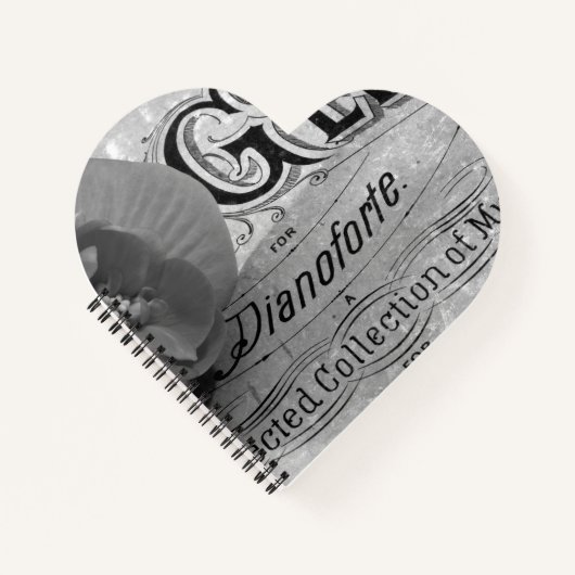 Begonia Pareltjes Pianoforte Notitieboek (Voorkant)