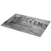 Begonia Pareltjes Pianoforte Snijplank (Hoek)