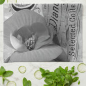 Begonia Pareltjes Pianoforte Theedoek (Gevouwen)