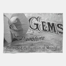 Begonia Pareltjes Pianoforte Theedoek