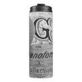 Begonia Pareltjes Pianoforte Thermosbeker (Voorkant)