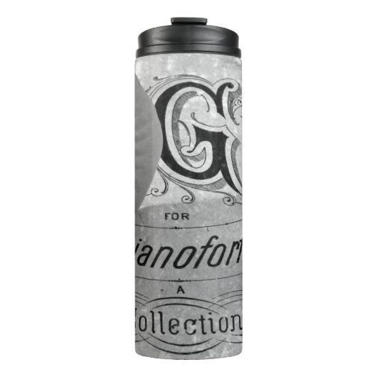 Begonia Pareltjes Pianoforte Thermosbeker (Voorkant)