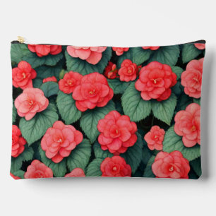 Begonia roze bloemen etui