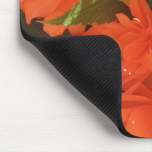 Begonias Foto Mousepad Muismat (Hoek)