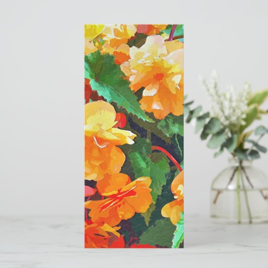 BEGONIAS-KAART (Staand voorkant)