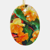 BEGONIAS KERAMISCH ORNAMENT (Achterkant)