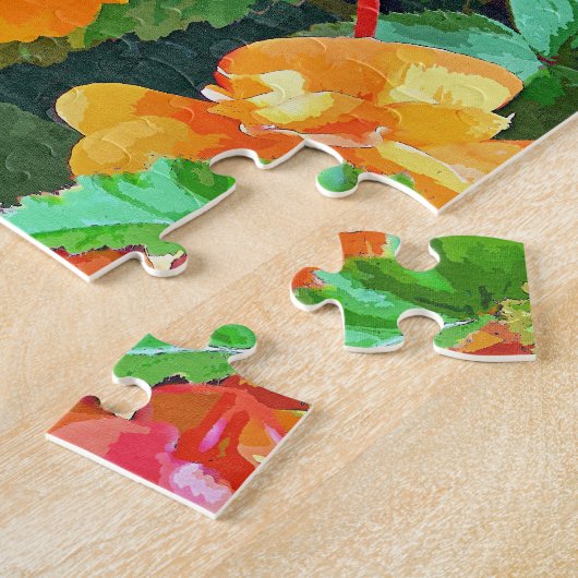 BEGONIAS LEGPUZZEL (Zijkant)