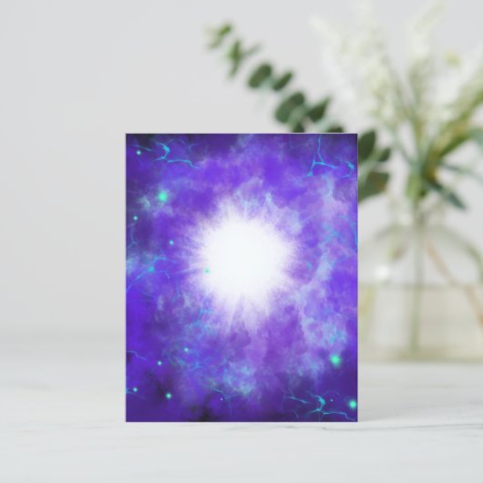 Begonnen begroting ster van Bethlehem (Staand voorkant)