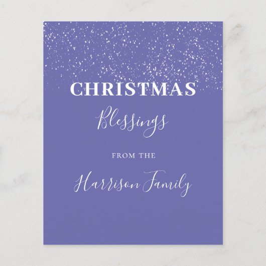 Begonnen begroting ster van Bethlehem (Achterkant)