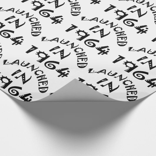 Begonnen in 1964 cadeaupapier (Hoek)