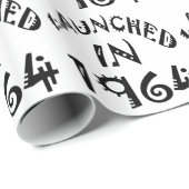 Begonnen in 1964 cadeaupapier (Rol Hoek)