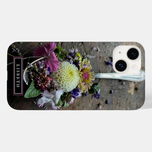 Begonnen met Flowers iPhone Case (Achterkant (horizontaal))