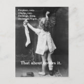 Begonnen met Kerstmis - Briefkaart (Voorkant)