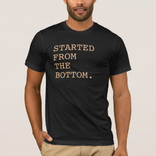 Begonnen vanaf het T-shirt onder
