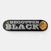 BEGOTTEN BLACK Skateboard (Horizontaal)