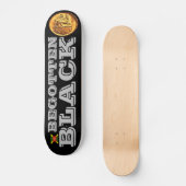 BEGOTTEN BLACK Skateboard (Voorkant)