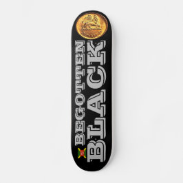 BEGOTTEN BLACK Skateboard