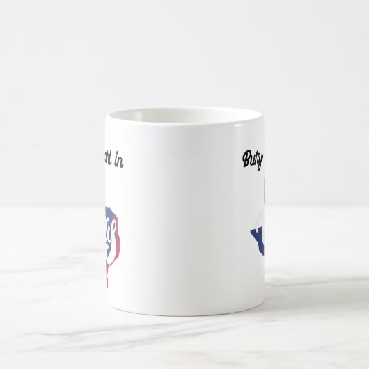 Begraaf mijn hart in Texas Koffiemok (Center)