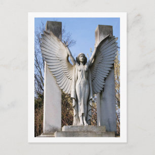Begraafplaats Angel Spreading Wings Briefkaart
