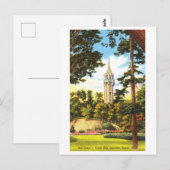 begraafplaats Bell Tower in Boston, Massachusetts Briefkaart (Voorkant / Achterkant)