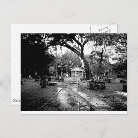 begraafplaats briefkaart (Voorkant / Achterkant)
