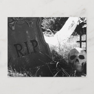 begraafplaats briefkaart