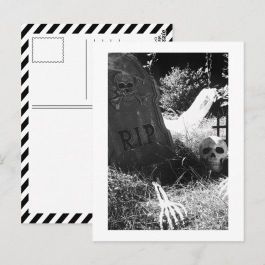 begraafplaats briefkaart (Voorkant / Achterkant)