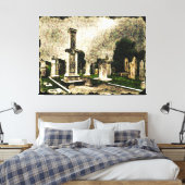 begraafplaats canvas afdruk (Insitu (Slaapkamer))