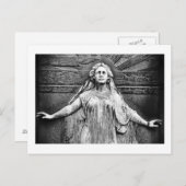 Begraafplaats, Engel Briefkaart (Voorkant / Achterkant)