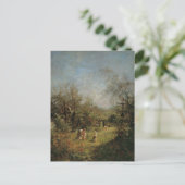 Begraafplaats in Goisern verlaten Briefkaart (Staand voorkant)