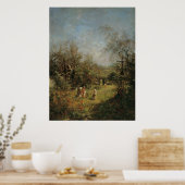 Begraafplaats in Goisern verlaten Poster (Keuken)