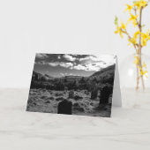 Begraafplaats in Ierland Kaart (Gele Bloem)