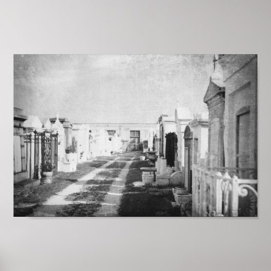 begraafplaats in New Orleans Louisiana Poster (Voorkant)