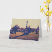 begraafplaats in Washington, Iowa Kaart (Gele Bloem)