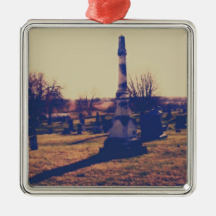 begraafplaats in Washington, Iowa Metalen Ornament