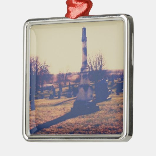 begraafplaats in Washington, Iowa Metalen Ornament (Links)