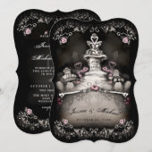 Begraafplaats liefde "Samen met" bruiloft uitnodig Kaart (Voorkant / Achterkant)