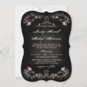 Begraafplaats liefde "Samen met" bruiloft uitnodig Kaart (Achterkant)