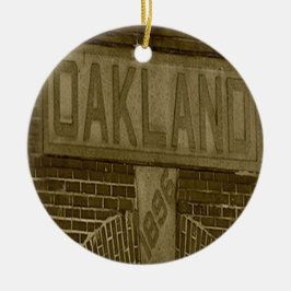 begraafplaats Oakland, begraafplaats Oakland, Atla Keramisch Ornament