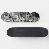 begraafplaats persoonlijk skateboard (Horizontaal)