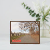 Begraafplaats Salem Massachusetts Briefkaart (Staand voorkant)