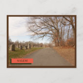 Begraafplaats Salem Massachusetts Briefkaart (Voorkant)