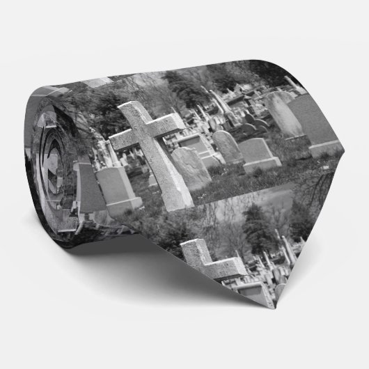 begraafplaats stropdas (Opgerold)