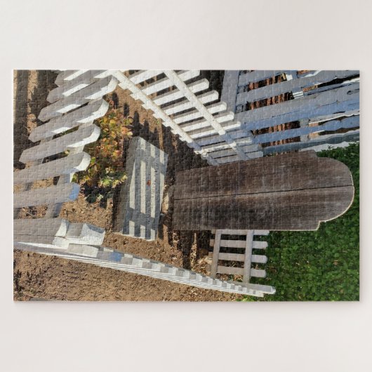 Begraafplaats thema puzzel legpuzzel (Horizontaal)