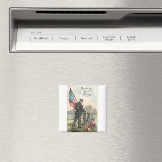 begraafplaats uit de burgeroorlog magneet (Insitu (Vaatwasser))