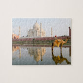 begraafplaats van de beroemde Taj Mahal-tempel op Legpuzzel (Horizontaal)