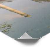 begraafplaats van de beroemde Taj Mahal-tempel op Poster (Hoek)